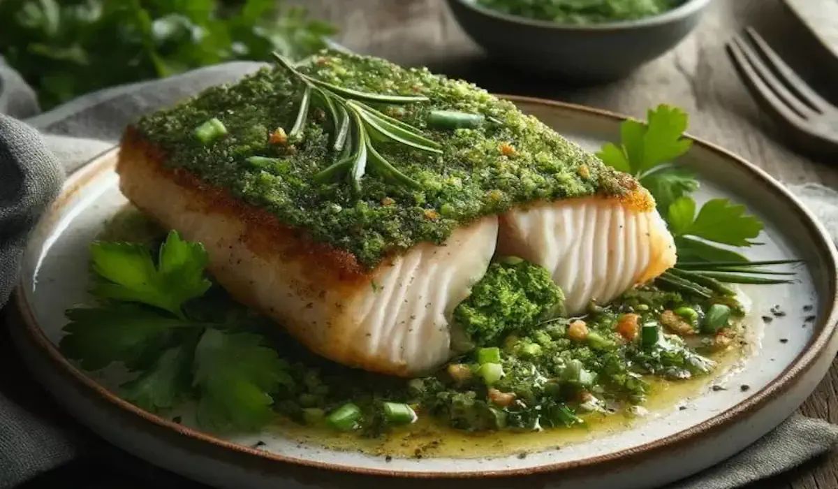 Filé de Peixe com Crosta de Ervas