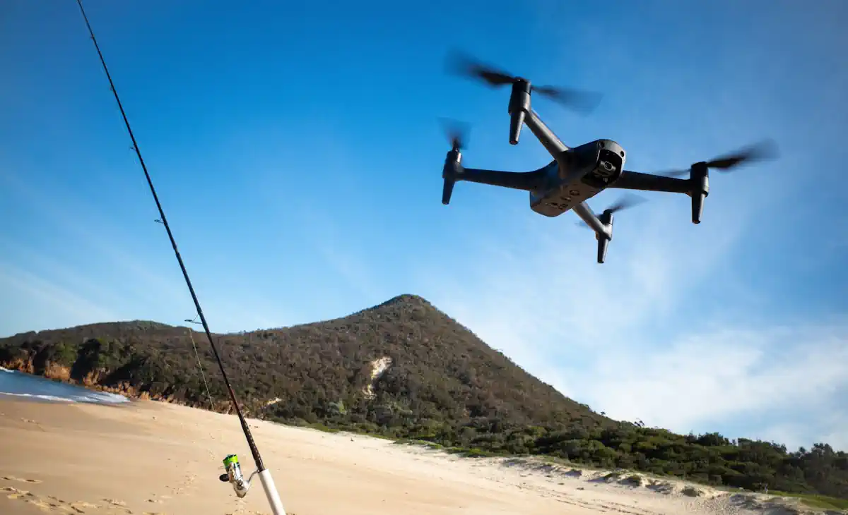 Drone para Pesca Aeroo Pro: Versatilidade, Carga e Filmagem em um Único Equipamento Profissional 3 Drone para Pesca Aeroo Pro