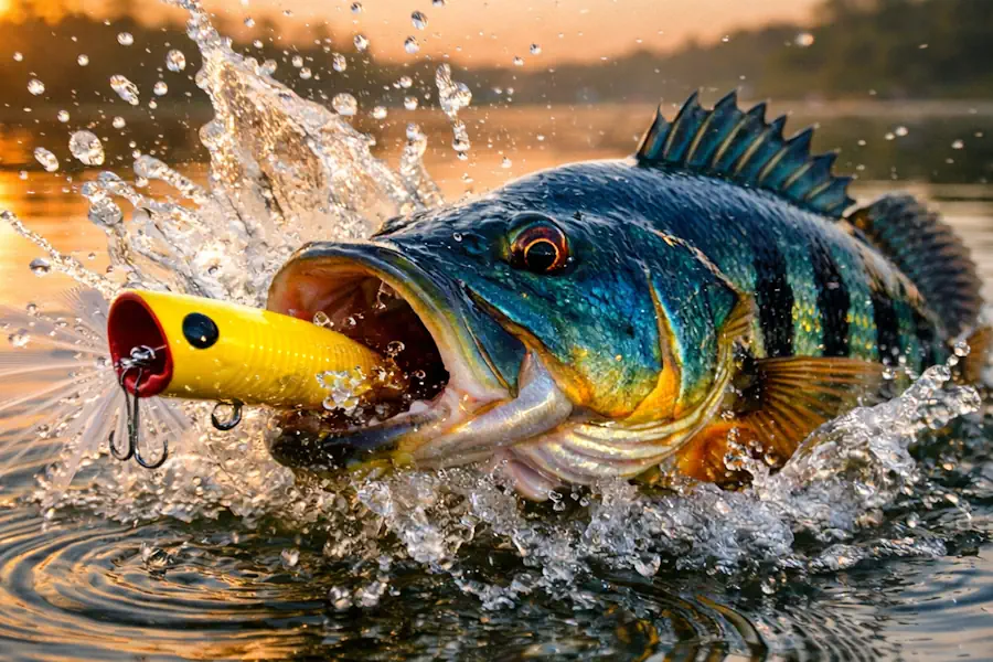 Isca Artificial de Superfície: O Guia Definitivo Para Ver Explosões na Água 10 Isca Artificial de Superfície